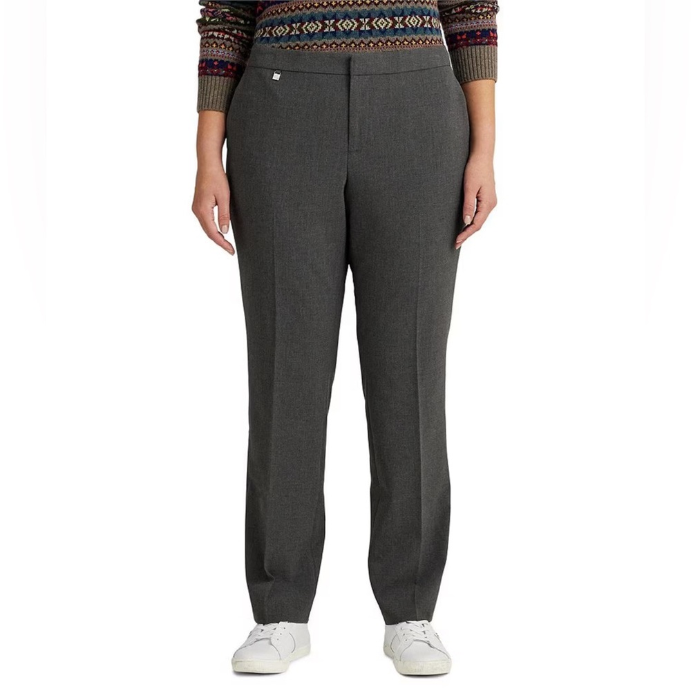 Lauren Ralph Lauren Plus Size Straight-Leg Pants